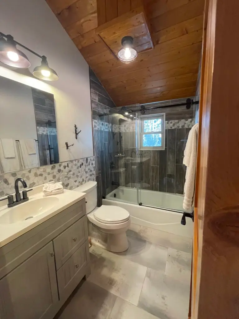 Upstairs bathroom