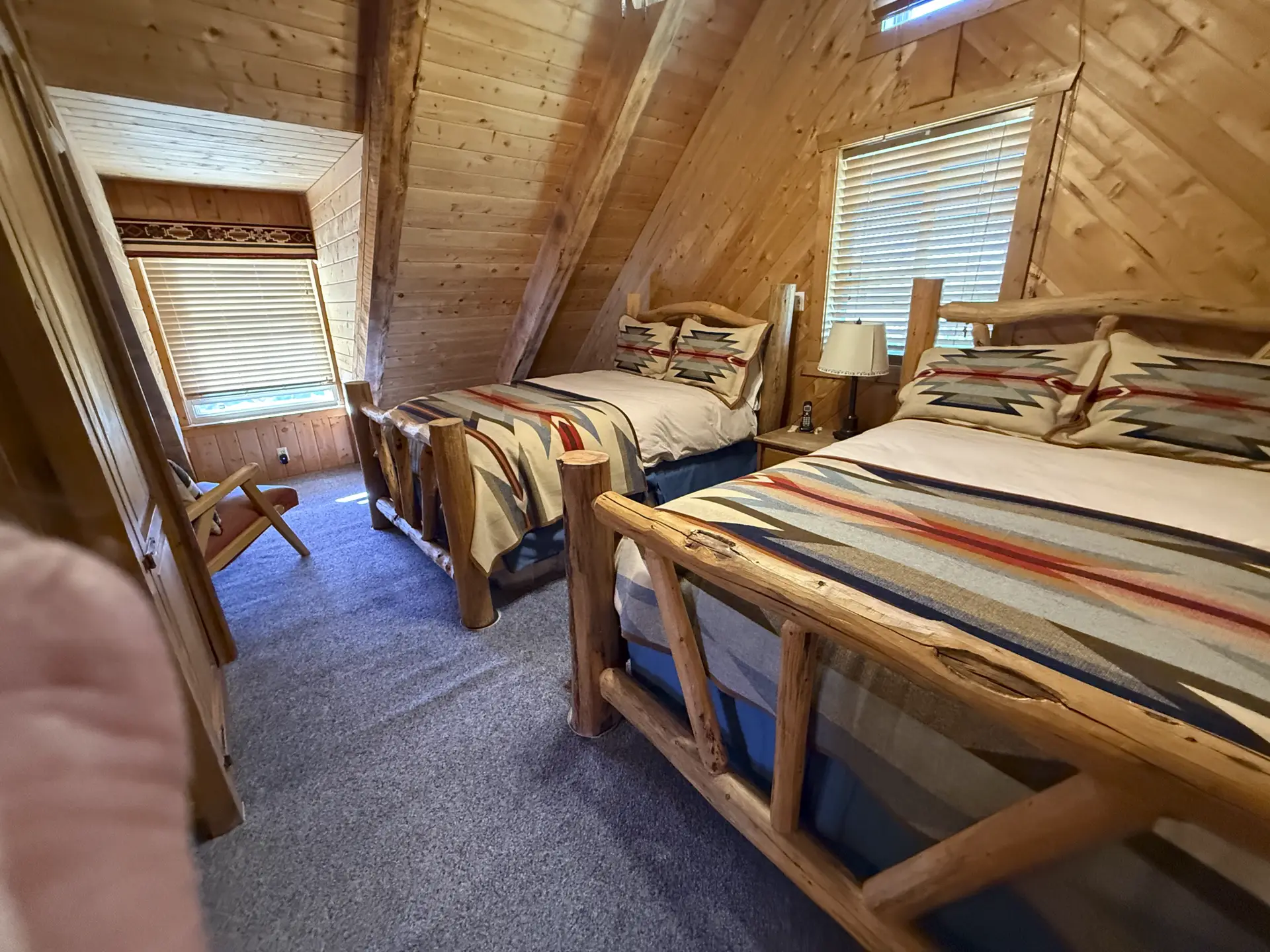 Twin beds