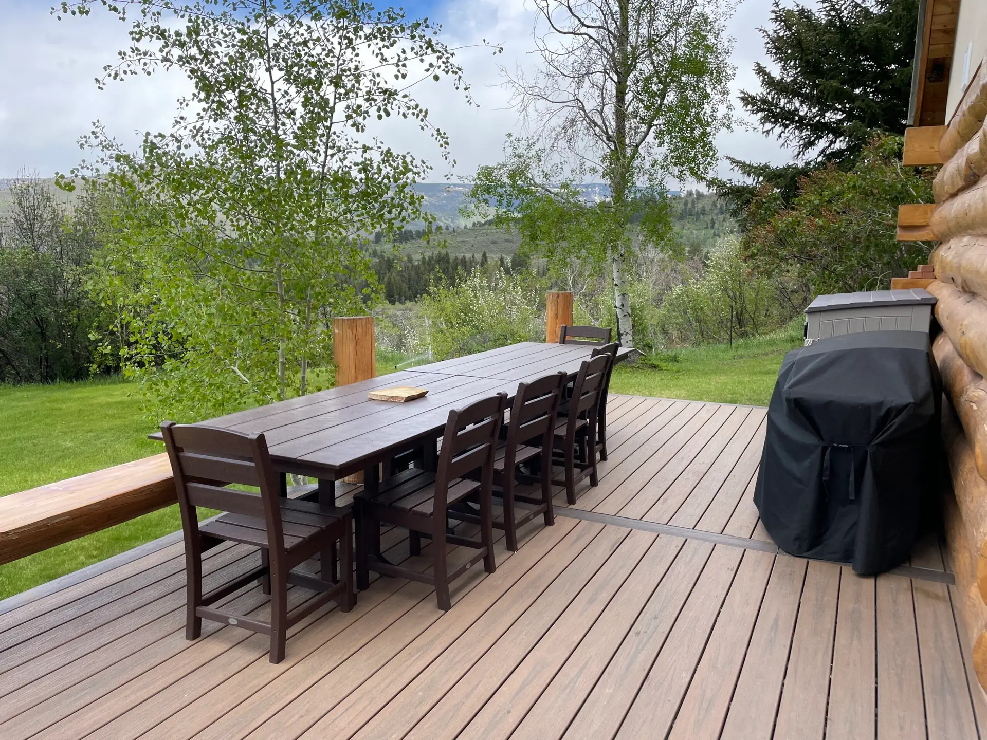 East deck